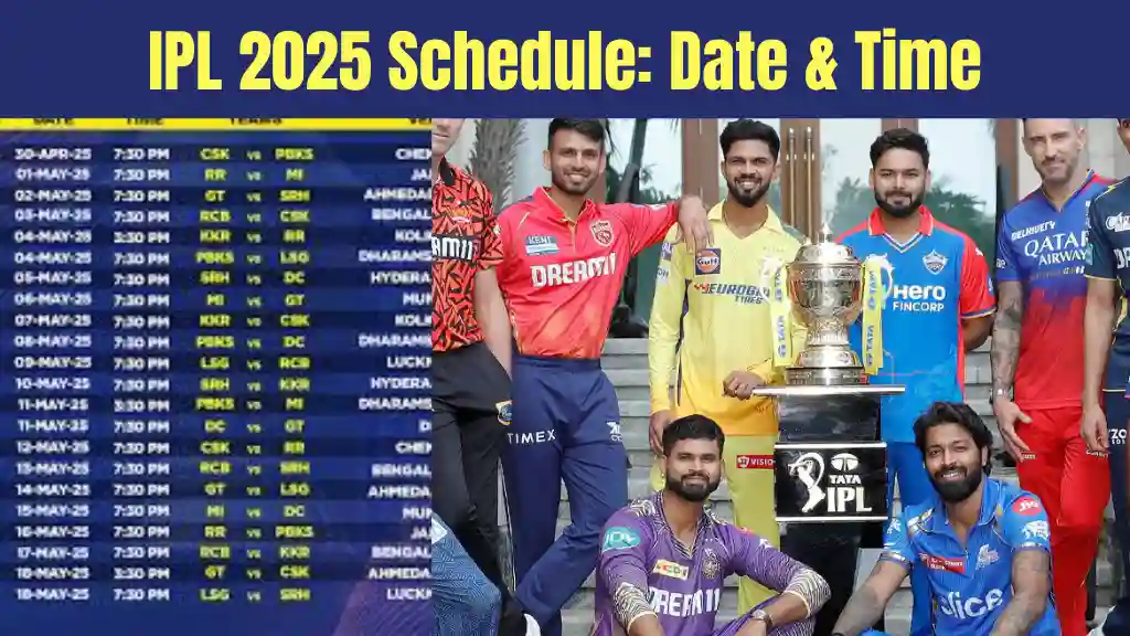 IPL 2025 Schedule